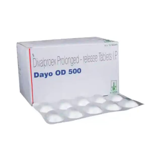 Dayo OD 500 PR (10 tablets pr in 1 strip)