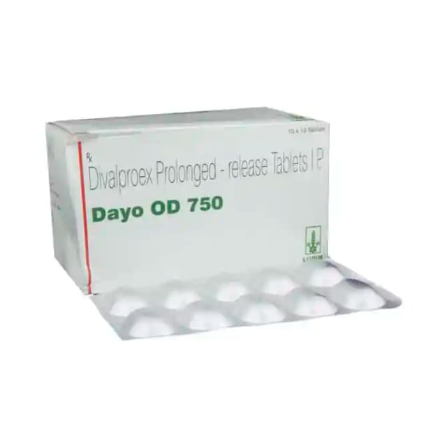 Dayo OD 750 PR (10 tablets pr in 1 strip)