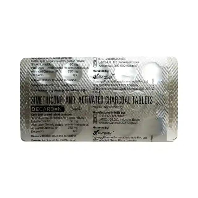 Decarbon (1 Strip Of 10 tablets)