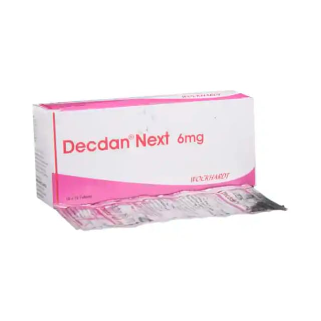 Decdan Next 6mg (10 tablets in 1 strip)