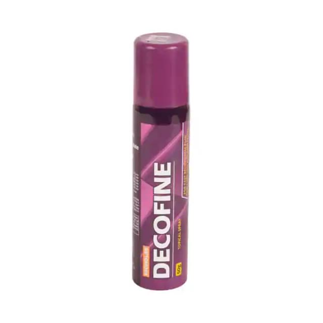 Decofine Topical Spray (50 gm in 1 pump bottle)