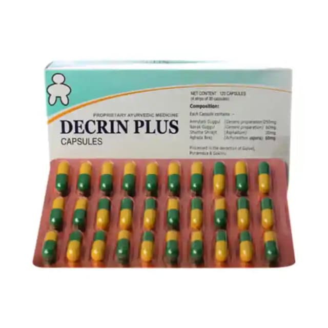 Decrin Plus (1 Strip Of 60 capsules)