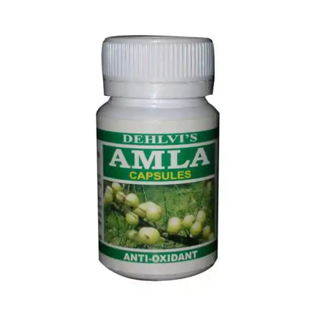 Dehlvi Naturals Amla (1 Bottle of 60 capsules)