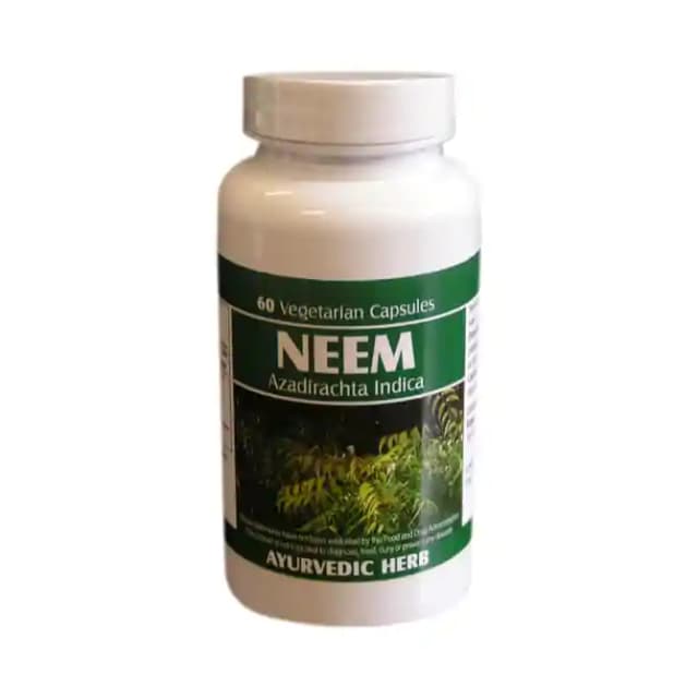 Dehlvi Naturals Neem (1 Bottle of 60 capsules)