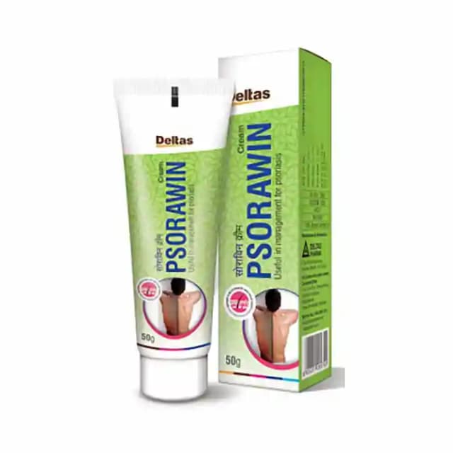 Delta Psorawin Cream (1 Tube Of 50 gm Cream)