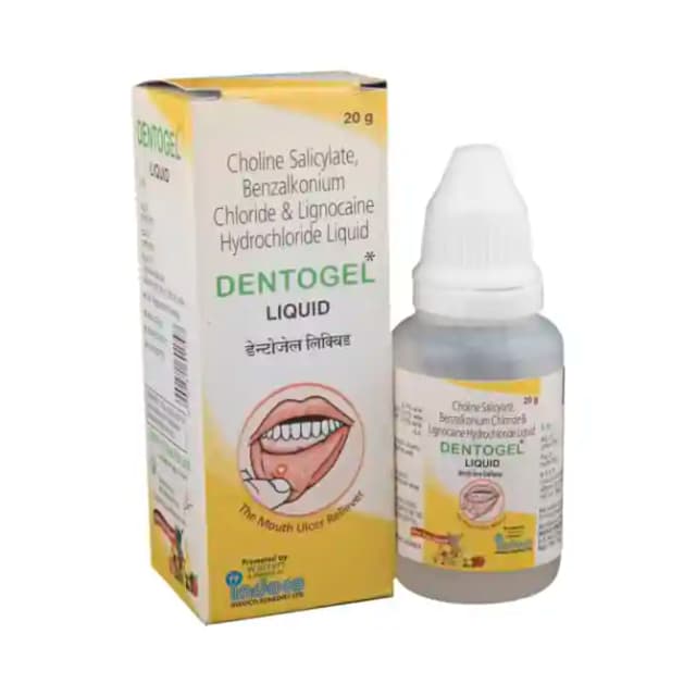 Dentogel Liquid (20 gm in 1 bottle)