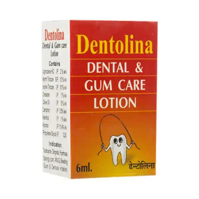 Dentolina Lotion (1 Bottle of 6 ml Lotion)