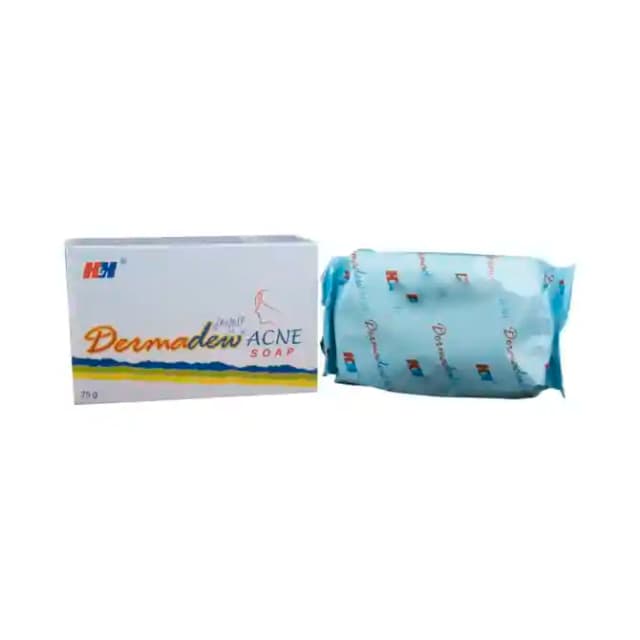 Dermadew Acne Soap (1 Packet Of 75 gm Soap)