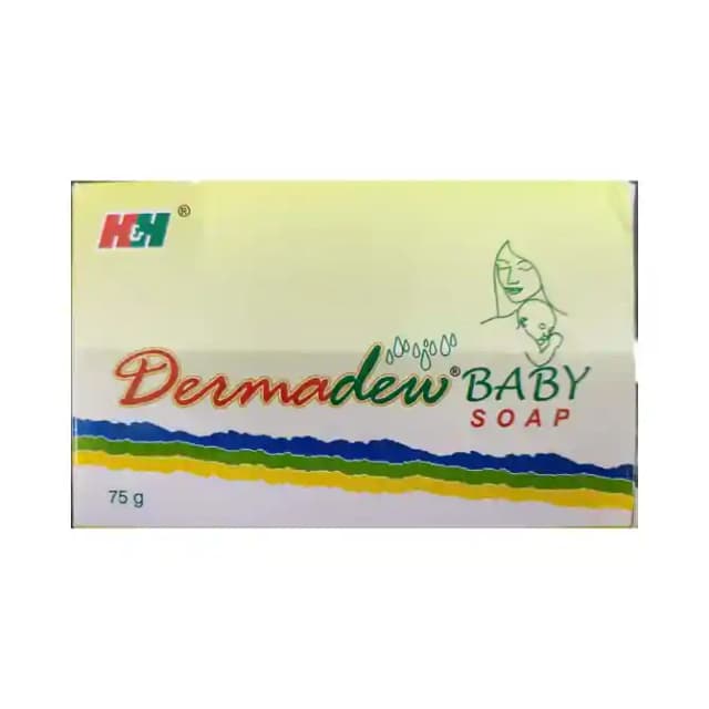 Dermadew Baby Soap (1 Box Of 75 gm Soap)