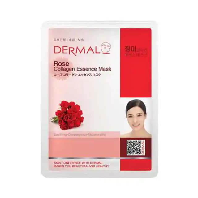 Dermal Collagen Essence Mask Rose (1 Sachet Of 23 gm Face Mask)