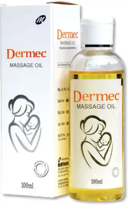 Dermec Massage Oil (1 Bottle of 100 ml Oil)