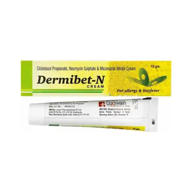 Dermibet N Cream (15 gm in 1 tube)