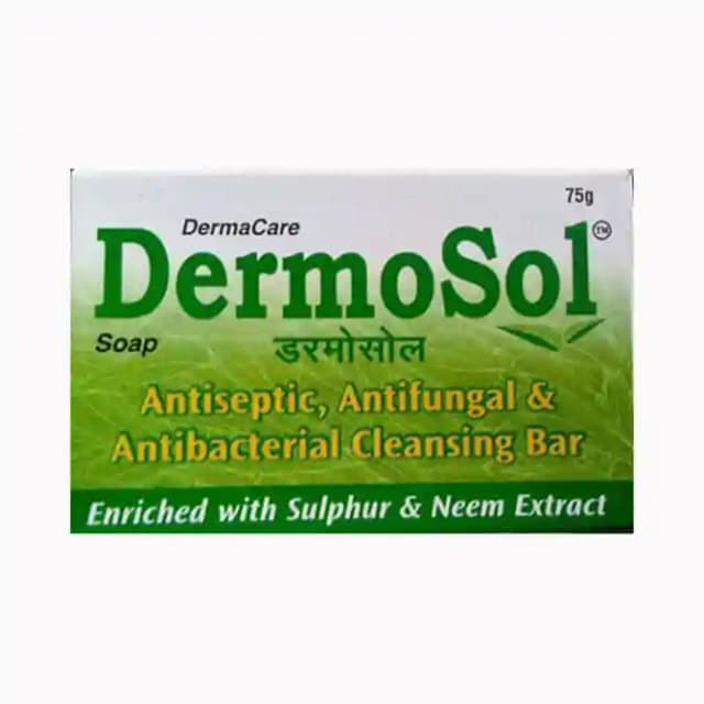 Dermosol Soap (1 Packet Of 75 gm Soap)