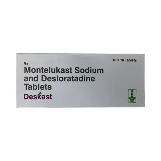 Deskast (10 tablets in 1 strip)