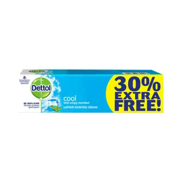 Dettol Lather Shaving Cream Cool (1 Tube Of 78 gm Cream)
