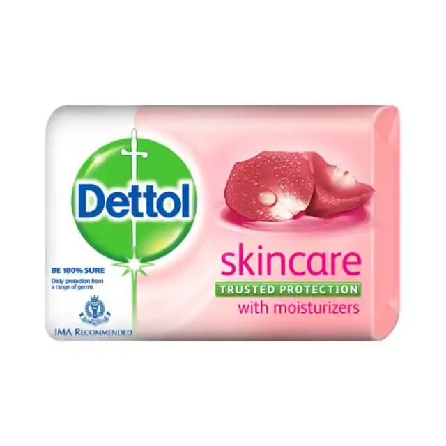 Dettol Skincare 125gm Soap (1 Packet Of 125 gm Soap)