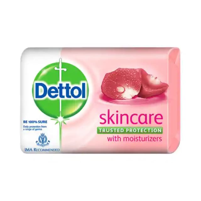 Dettol Skincare Soap (125gm Each) (1 Combo packof5 soaps)