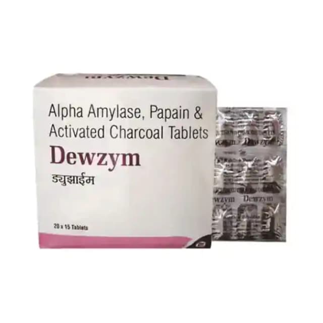 Dewzym (1 Strip Of 15 tablets)