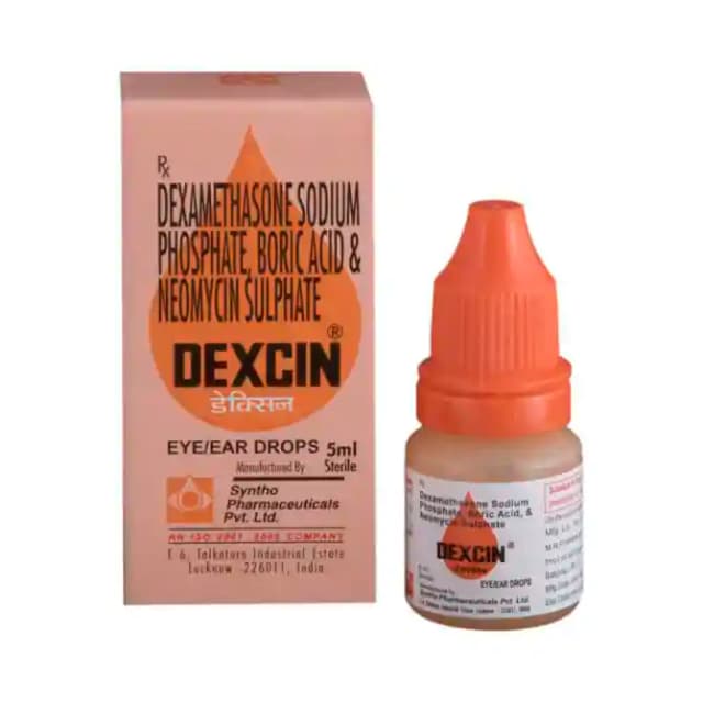 Dexcin Eye/Ear Drops (5 ml in 1 packet)