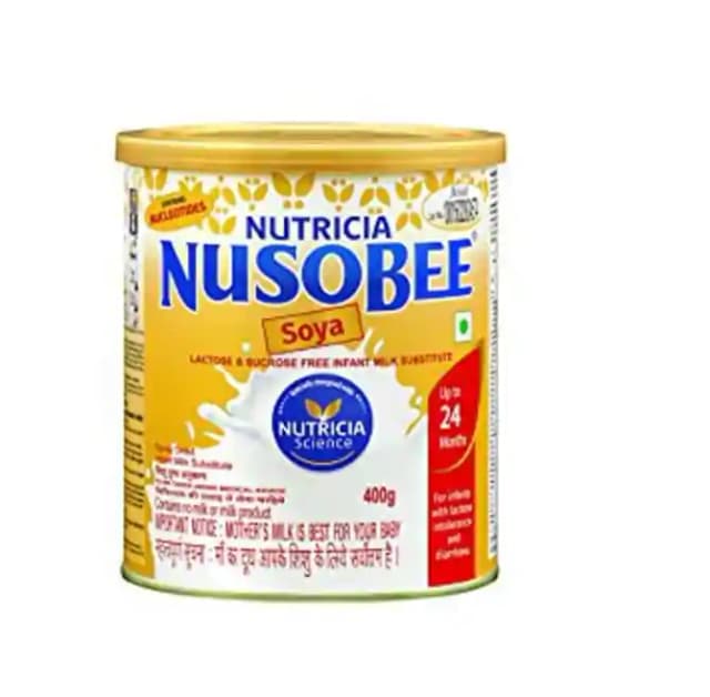 Dexolac Nusobee Soya Powder (1 Tin Box Of 400 gm Powder)
