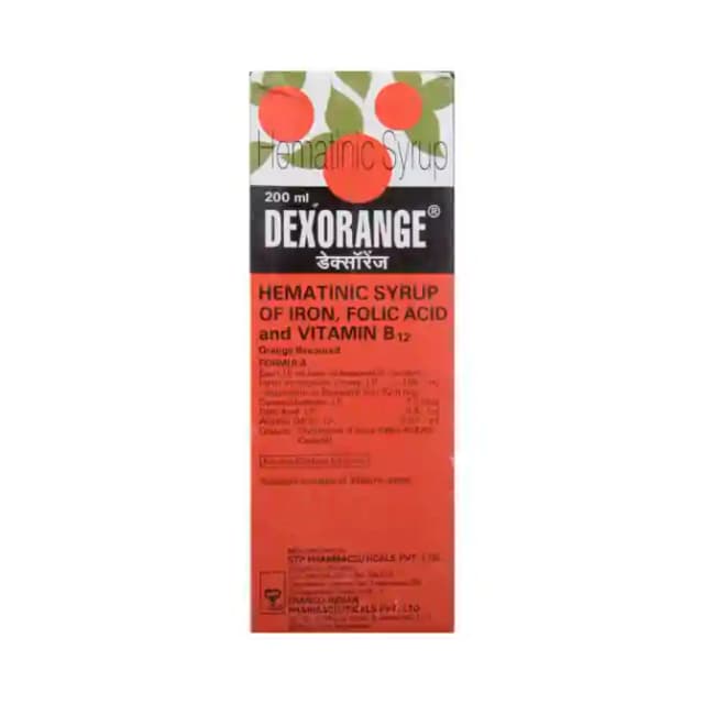 Dexorange Syrup (1 Bottle of 200 ml Syrup)