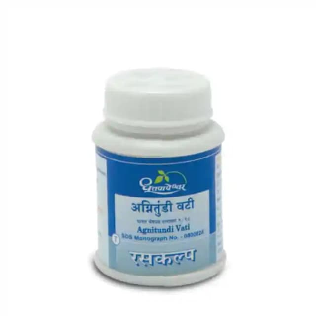 Dhootapapeshwar Agnitundi Vati (1 Bottle of 1000 tablets)