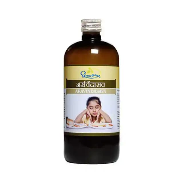 Dhootapapeshwar Aravindasava (1 Bottle of 200 ml Liquid)