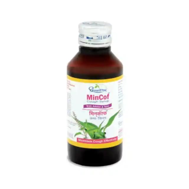 Dhootapapeshwar Mincof Syrup (1 Bottle of 100 ml Syrup)
