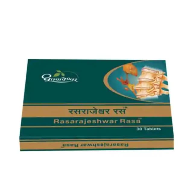 Dhootapapeshwar Rasarajeshwar Rasa (1 Packet Of 30 tablets)