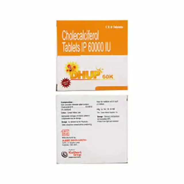 Dhup 60K (1 Strip Of 4 tablets)