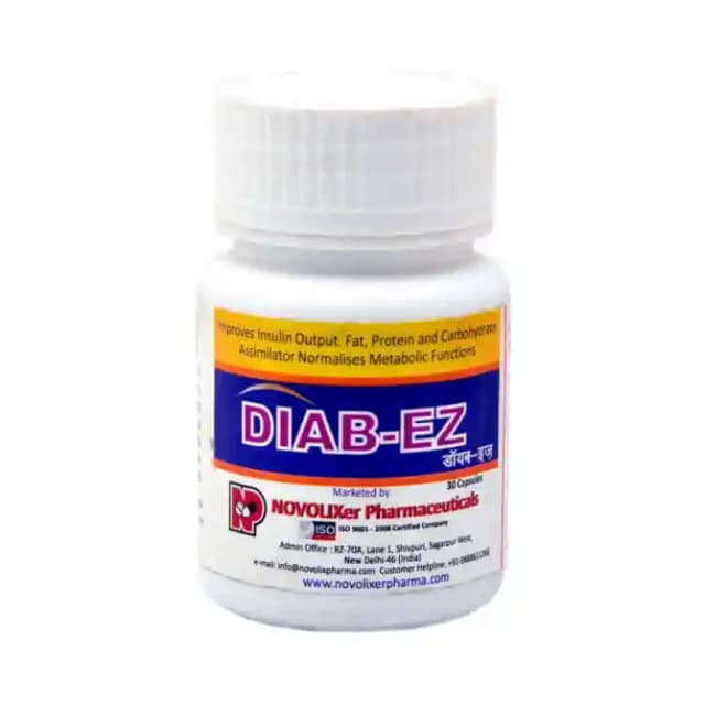 Diab EZ (1 Bottle of 30 capsules)