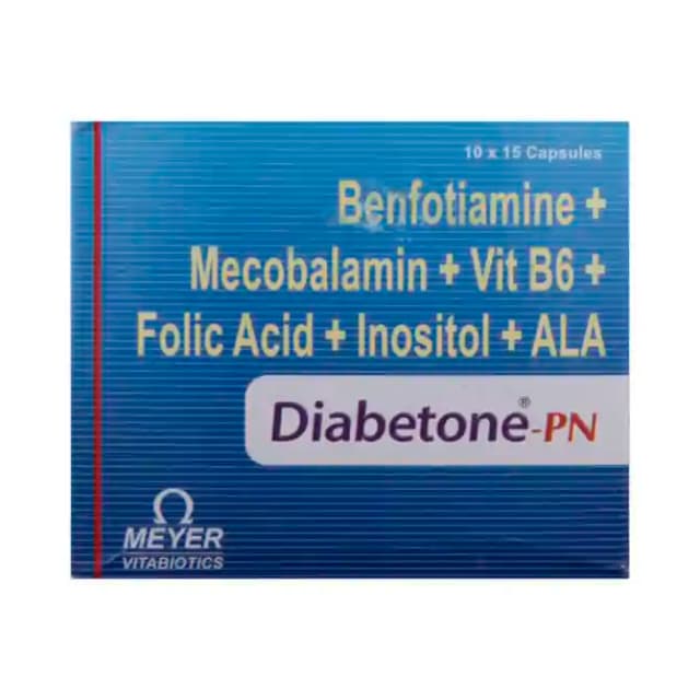 Diabetone PN (15 Capsules in 1 strip)