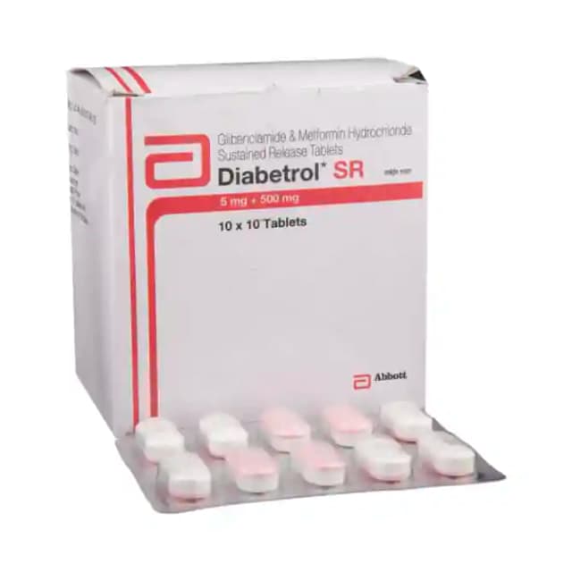 Diabetrol SR (10 tablets sr in 1 strip)