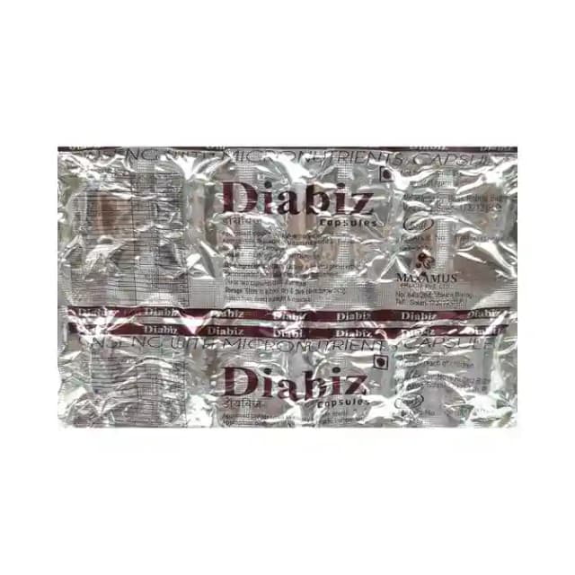 Diabiz (1 Strip Of 10 capsules)