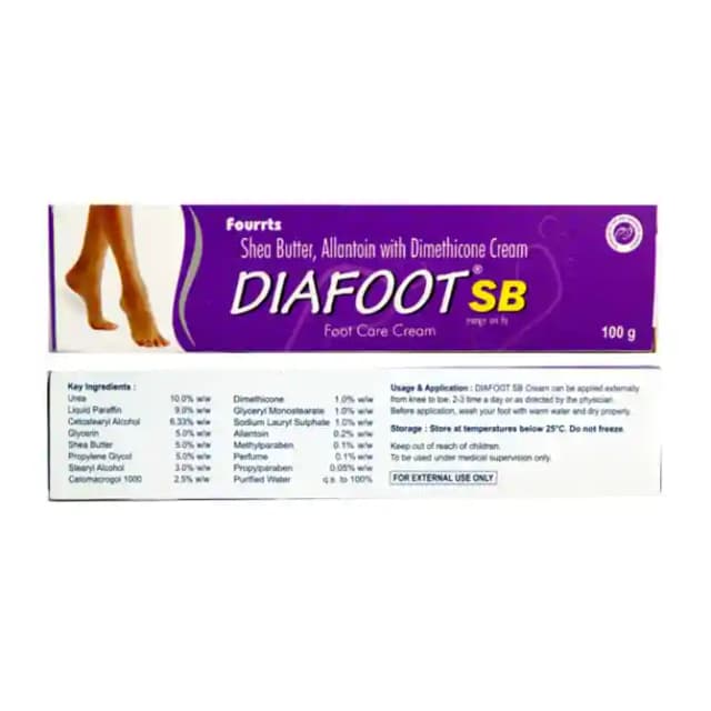Diafoot SB Cream (1 Tube Of 100 gm Cream)