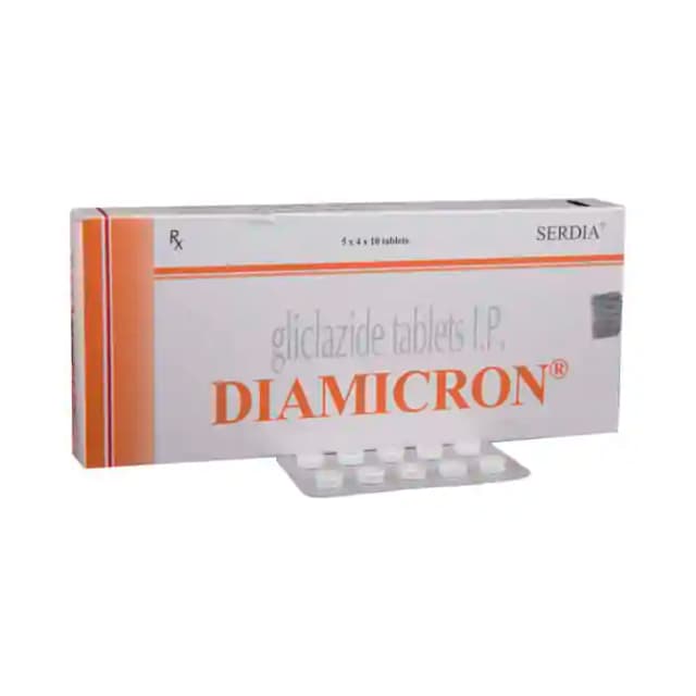 Diamicron 80Mg (10 tablets in 1 strip)