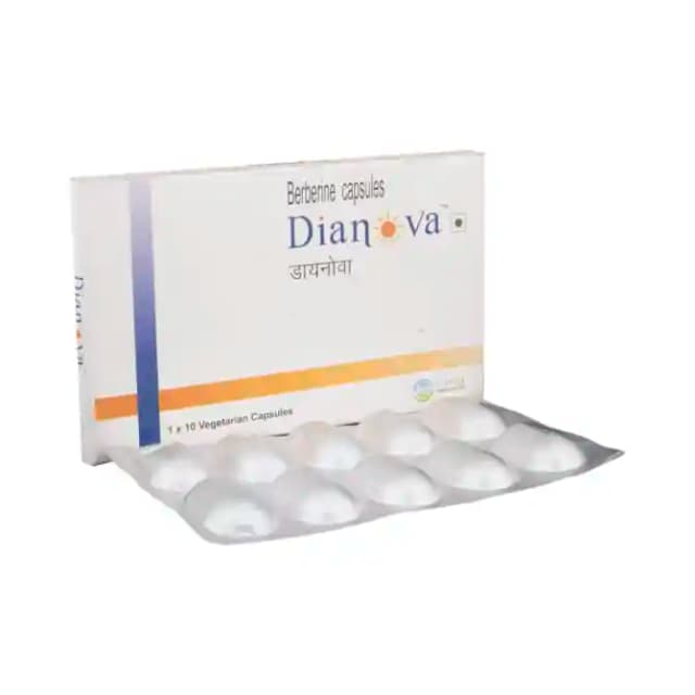 Dianova (1 Strip Of 10 capsules)
