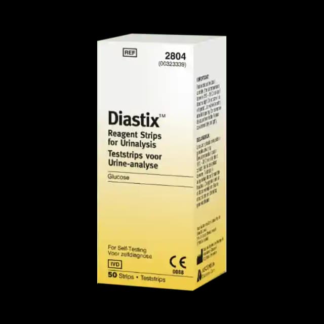Diastix Reagent Strip (1 Box Of 50 strips)