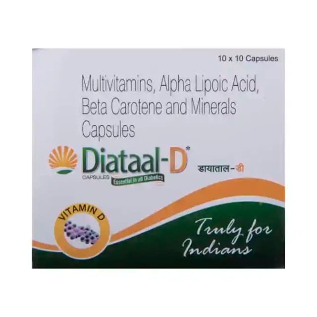 Diataal D (10 Capsules in 1 strip)