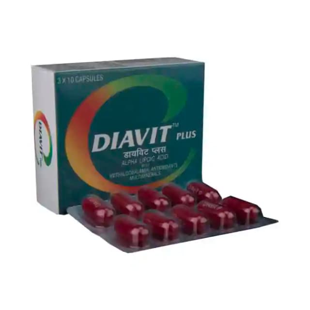 Diavit Plus (10 Capsules in 1 strip)