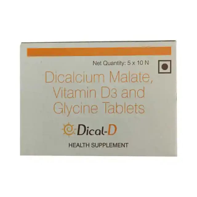 Dical D (10 tablets in 1 strip)