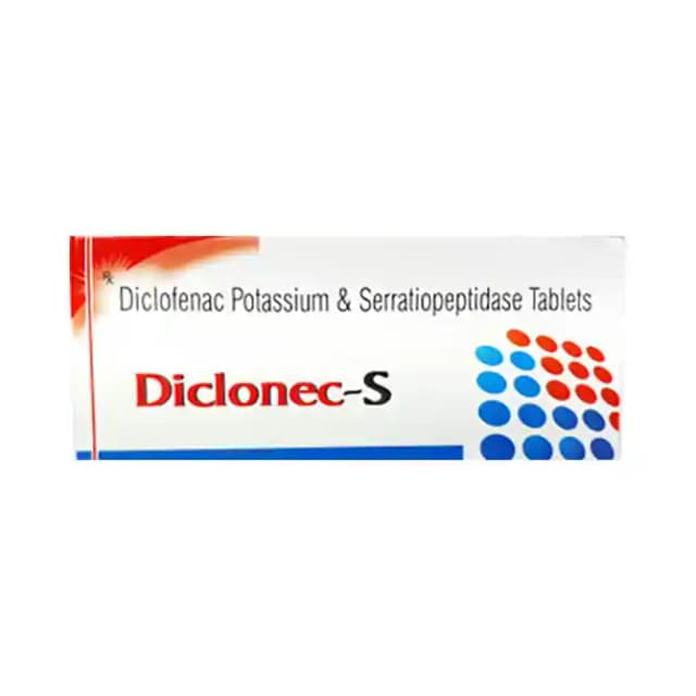 Diclonec S (10 tablets in 1 strip)