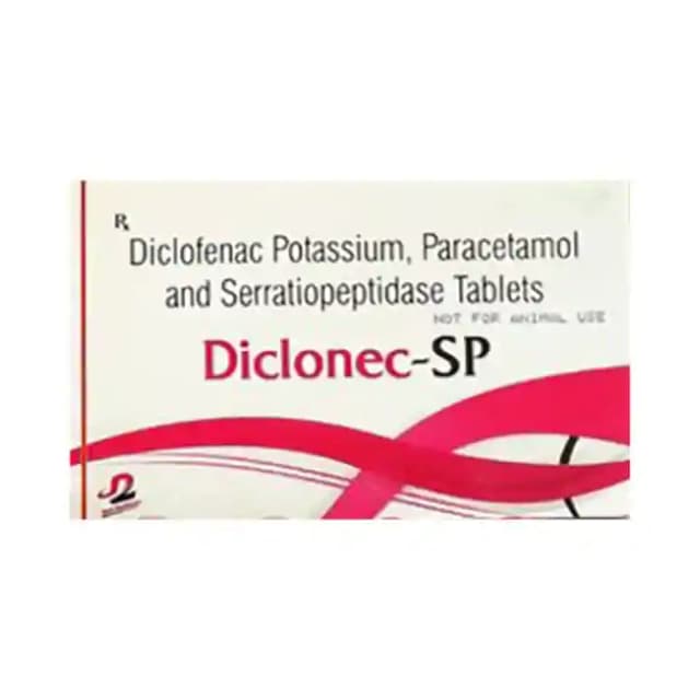 Diclonec SP (10 tablets in 1 strip)