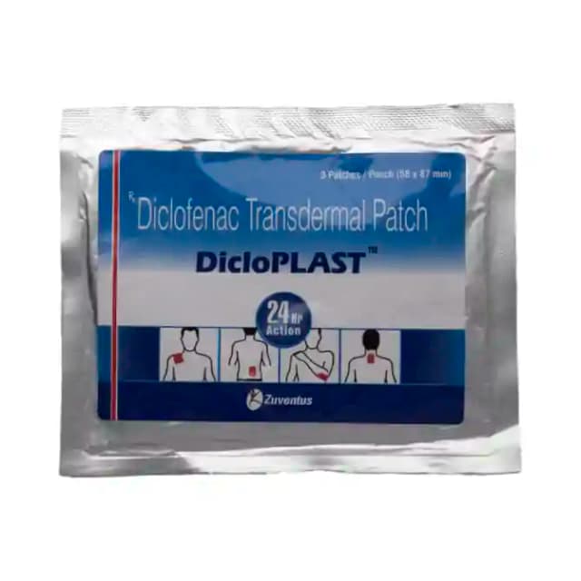 Dicloplast Patch (1 Packet Of 3 patches)
