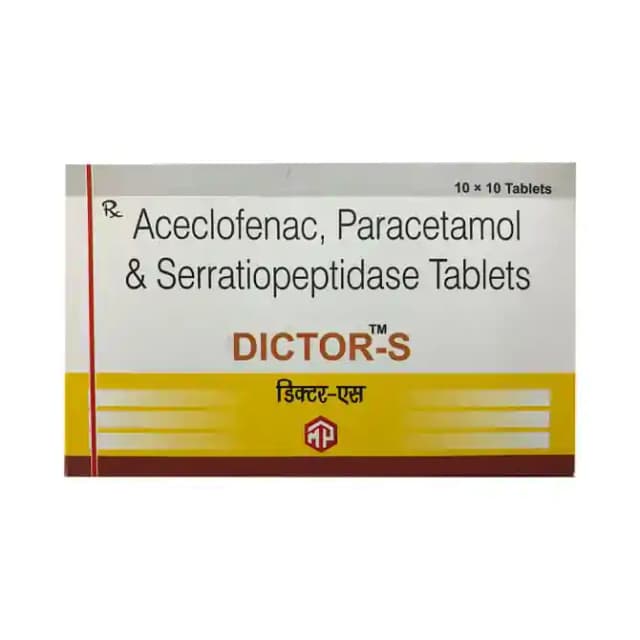Dictor S (10 tablets in 1 strip)