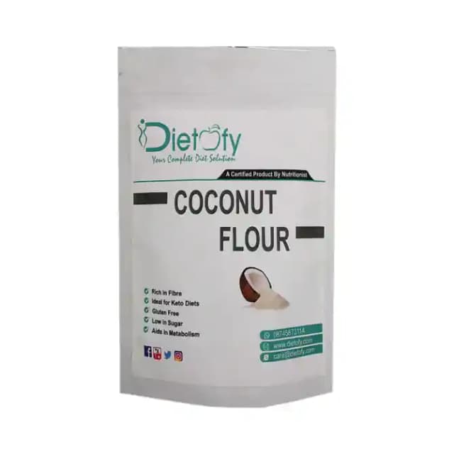 Dietofy Flour Coconut (1 Packet Of 200 gm Flour)