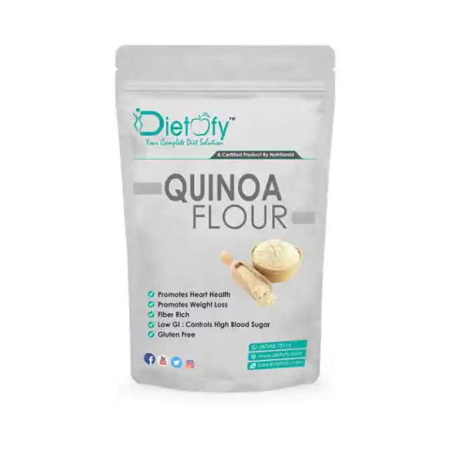 Dietofy Flour Quinoa (1 Packet Of 250 gm Flour)