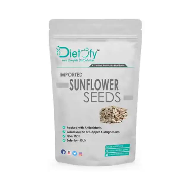 Dietofy Sunflower Seeds (1 Packet Of 250 gm Seeds)
