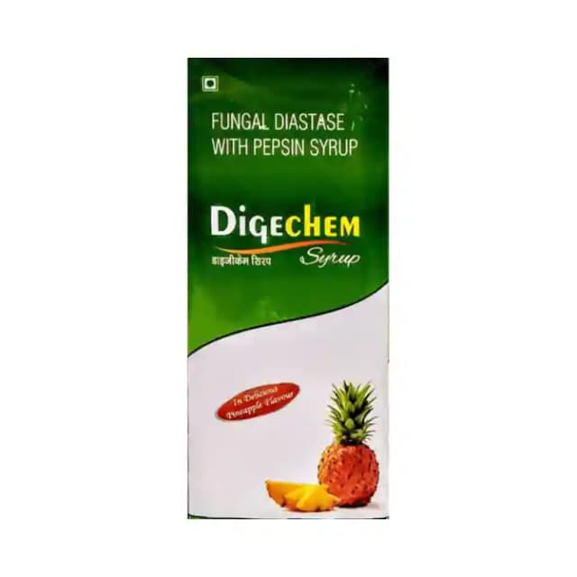 Digechem Syrup Delicious Pineapple (1 Bottle of 200 ml Syrup)