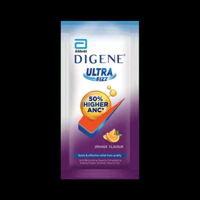 Digene Ultra Fizz Powder Orange (1 Sachet Of 6.25 gm Powder)